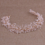 Fairytale crystals pearls handmade bridal headpieces