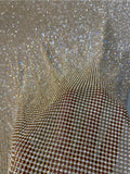 Crystals sexy sparkling blingbling net fabric