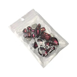 DIY rhinestones beads ,handmade accessories , glass kind rhinestones for handcrafts,beading work crystals beads 30g(mixed size)