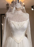 Corset top with lace appliqués and pearls beaded,bridal accessories corset bustier top