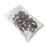 DIY rhinestones beads ,handmade accessories , glass kind rhinestones for handcrafts,beading work crystals beads 30g(mixed size)