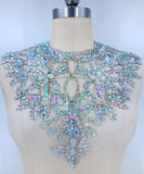 Handmade embroidery beaded rhinestones for dresses designs embellishments ,decoration ,as gifts