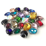 DIY rhinestones beads ,handmade accessories , glass kind rhinestones for handcrafts,beading work crystals beads 30g(mixed size)