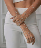 DIY rhinestones beads ,handmade accessories , glass kind rhinestones for handcrafts,beading work crystals beads 30g(mixed size)