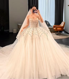 Customization made off shoulder corset bodice wedding dress ball gown skirt front slit mikado bridal gown 2025 with train