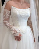 Corset top with lace appliqués and pearls beaded,bridal accessories corset bustier top