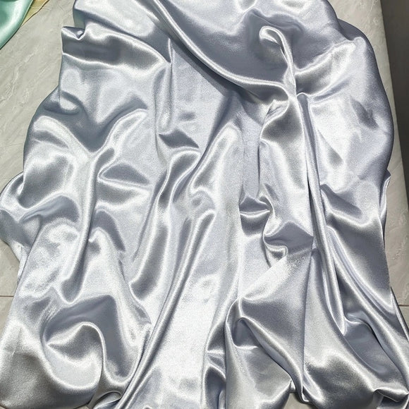 Shiny stretchy fabric,table runners cloth fabric,silk textile for wedding stage decoration background,DIY clothes dresses silk fabric