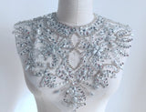 Handmade embroidery beaded rhinestones for dresses designs embellishments ,decoration ,as gifts