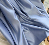 Matte satin tea length burgundy emerald green beige black navy long sleeves maxi prom dress for muslim fashion wedding occasions