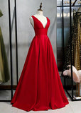 Red corset  shimmer matte satin formal prom dress 2021