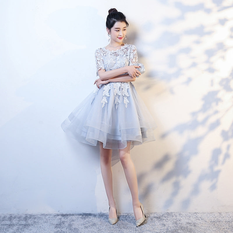 Semi Formal 8th Grade Graduation Dresses With Sleeves Elegant White Semi Formal 8th Grade Graduation College Party Prom Dres Anna's Couture Dresses Semi Formal 8th Grade Graduation Dresses With Sleeves Elegant White Semi Formal 8th Grade Graduation College Party Prom Dres Anna's Couture Dresses