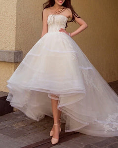 hi low wedding dress