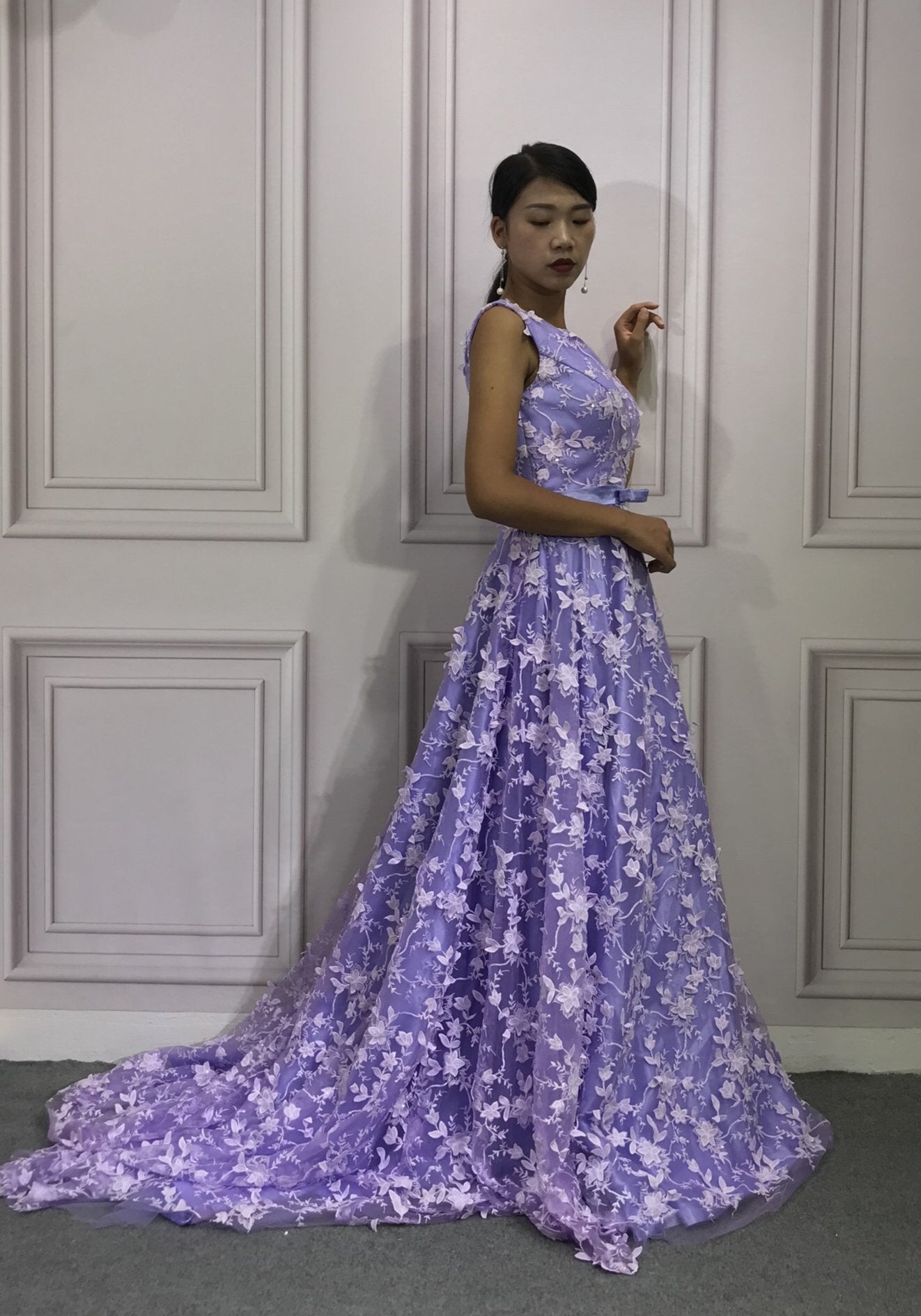 Elegant Off Shoulder Tulle Ball Gown Prom Dress With Short Sleeves, Puffy  Floral Design In Fairytale Pink For Evening And Quinceanera From  Aiyawedding, $171.86 | DHgate.Com