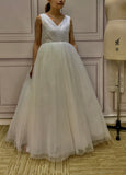 Ivory glitter sparkling senior flowers bridesmaids wedding reception dresses 2024