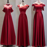 Chic red semi formal prom dress 2021