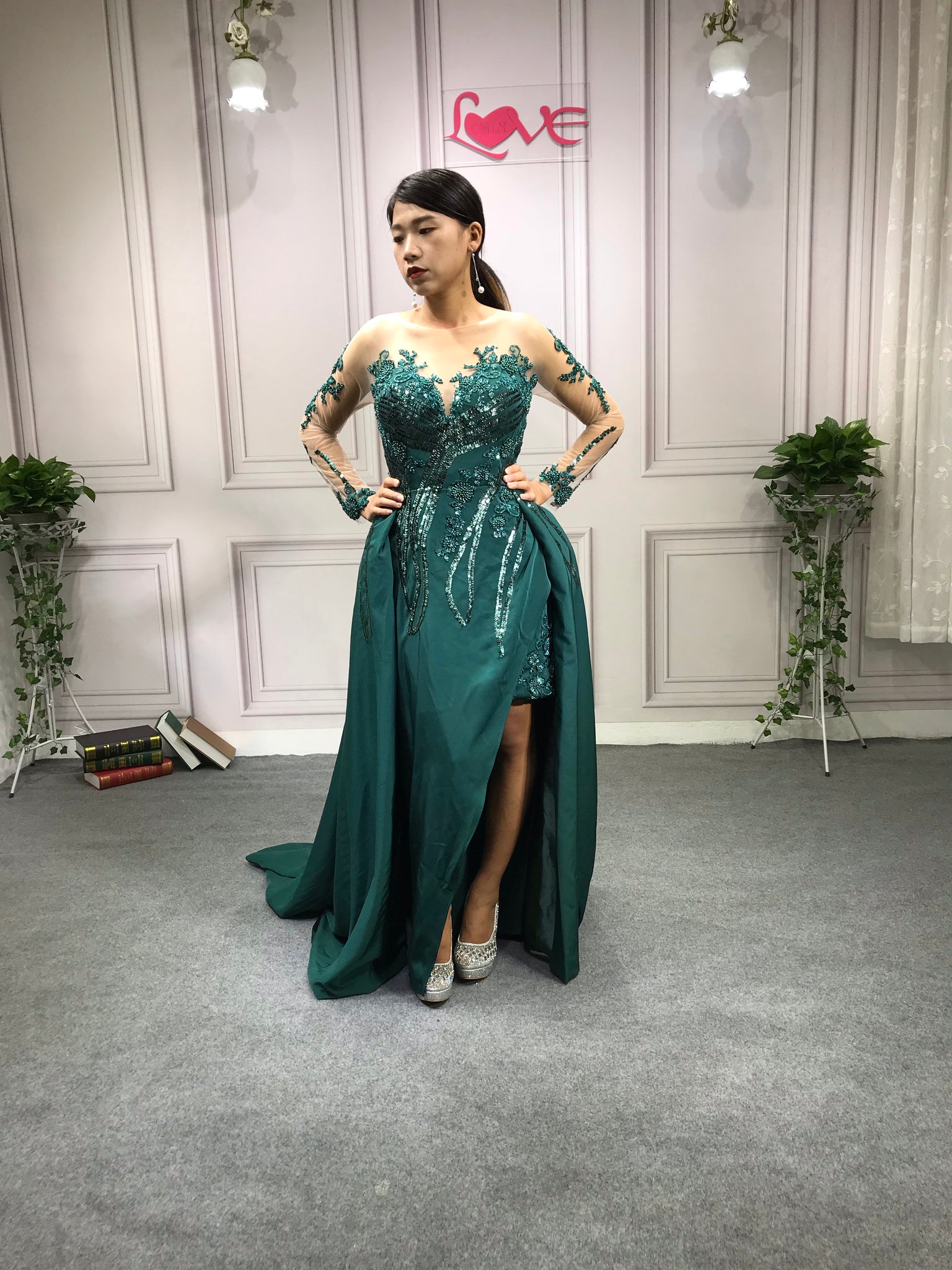 Emerald Green Dress With Pearls Bridal Dress Wedding Dress,emerald Green Dress,Luxury Clothing,African Fashion, Emerald Green Dress With Pearls Bridal Dress Wedding Dress,emerald Green Dress,Luxury Clothing,African Fashion,