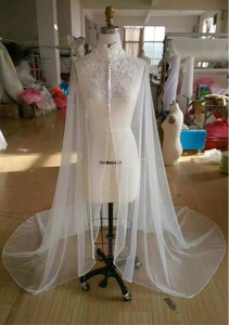 Muslim brides wedding accessories lace cloak
