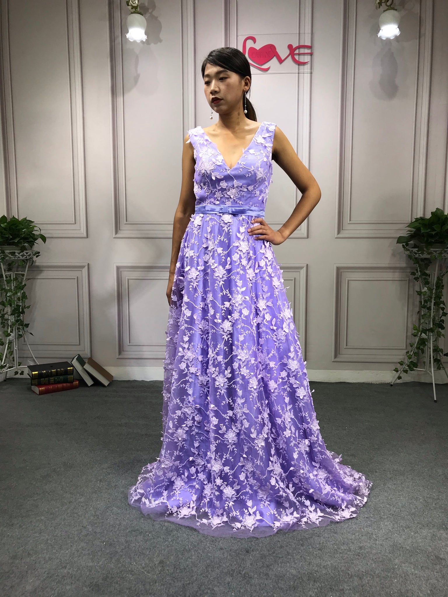 Fairy-Tale Pink Spaghetti Straps A-Line Prom Dress Long Evening Dresse –  Okdresses