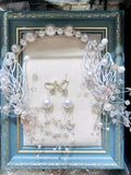 Chic vintage pearls handmade bridal headpieces