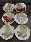 Bridal Pearl hair pins