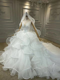 Anna‘s couture ruffles princess style wedding dress 2020
