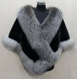 Christmas gift red white black winter wedding accessories fur jacket