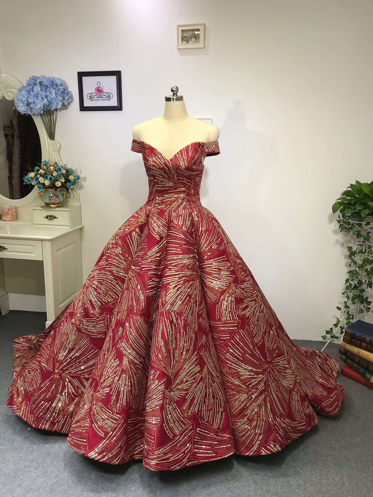 Amazon.com: Yuxin Princess Red Ball Gown Quinceanera Dresses 2021 Plus Size  Sweetheart Prom Gowns Long Formal Dresses : Clothing, Shoes & Jewelry