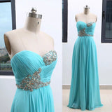 Tiffany blue chiffon bridesmaid dresses
