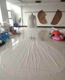 Muslim brides wedding accessories lace tulle cloak
