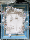 Fairytale flowers pearls handmade bridal headpieces