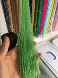 DIY crystals beads ,bulk crystals, glass kind crystals for handcrafts,beading work crystals beads 30 g(Size 3mm,4mm,6mm,8mm)