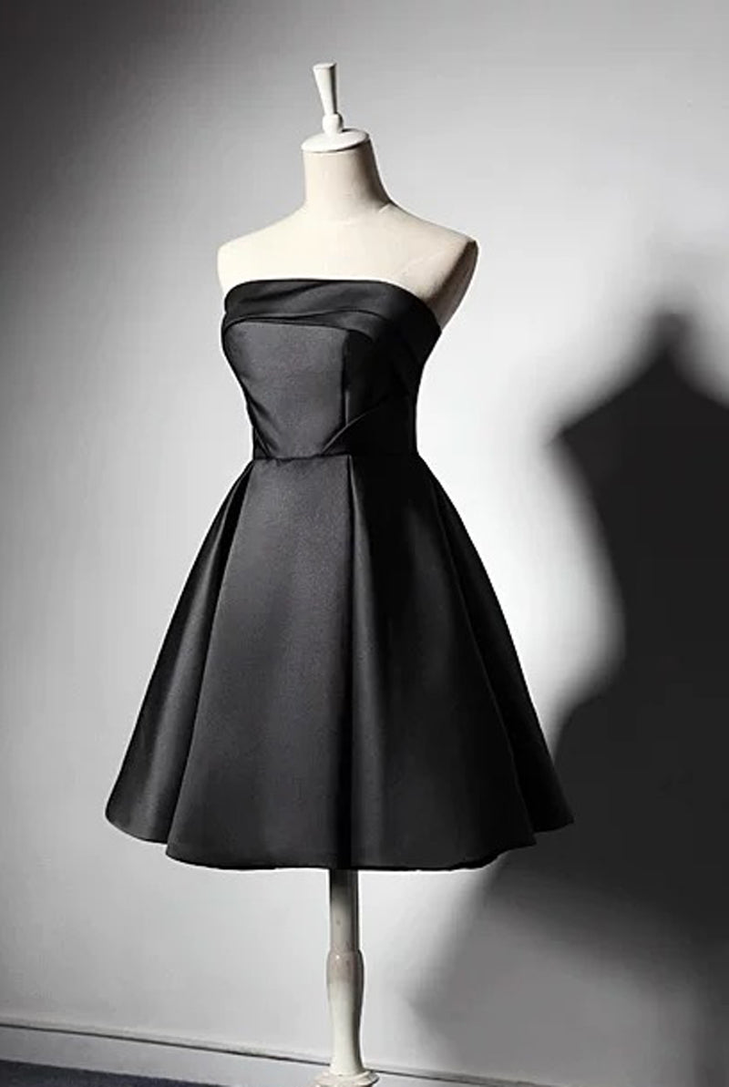 sachin and babi light blue dress RALPH LAUREN BLACK LABEL Strapless Cocktail Dress main image 0