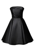 Sweetheart sexy knee length little black modern chic party dress